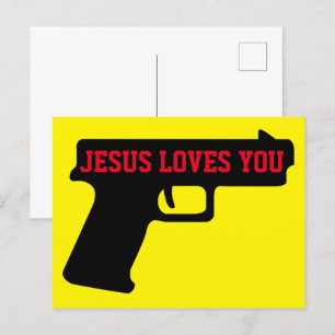 2A - JESUS VOUS AIME Carte postale