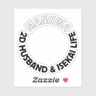 2d husband and isekai life sticker | manhwa sticke