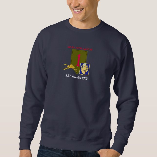 2D SWEATSHIRT d'INFANTERIE de trente-quatrième (Devant)