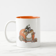 2designs Cute Chipmunk Squirrel Halloween Mug