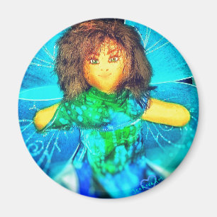 2DOLL DOLL BLUE MAGNET