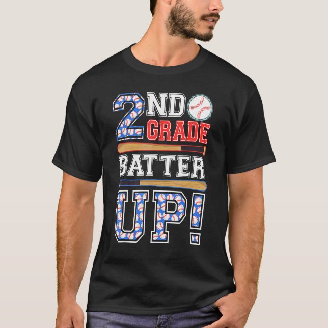 2e année Batteur en haut Baseball Deuxième année R (Devant)