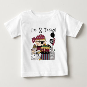 2e anniversaire Pirate Tshirts et cadeaux