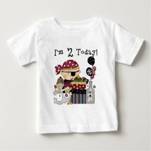 2e anniversaire Pirate Tshirts et cadeaux