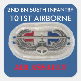 2E BN 506E INFANTERIE 101E STICKERS AÉROBORNES