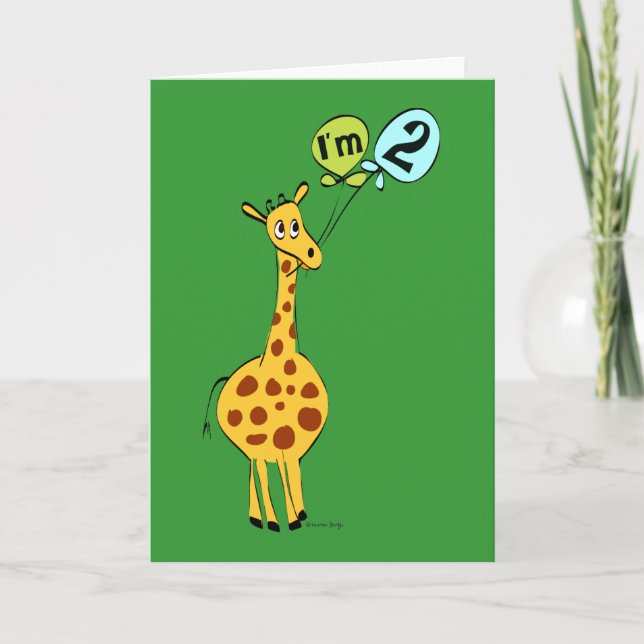 2e carte d'anniversaire (Devant)