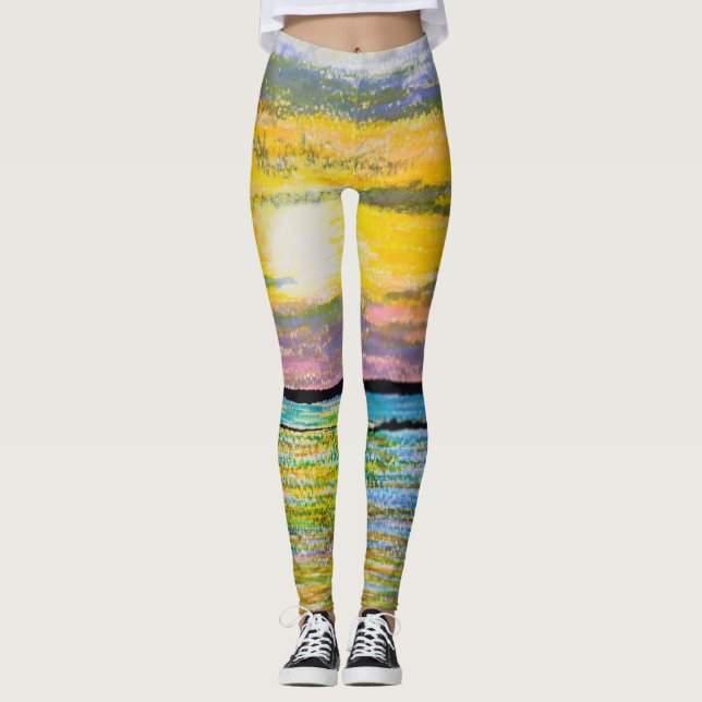 2e édition Beachy Sunset Leggings (Devant)