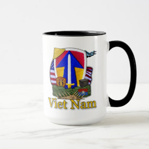 2e force de campagne vietnam vétérans tasse mug
