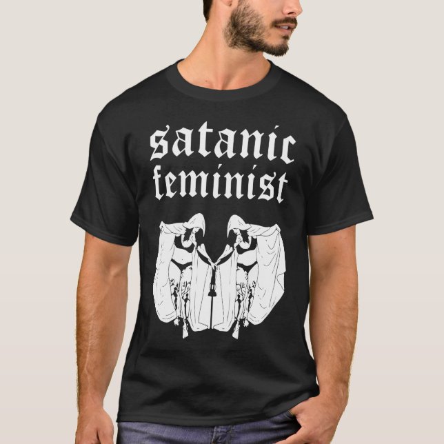 2e T-shirt officiel féminin satanique (Devant)