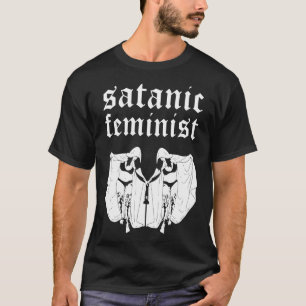 2e T-shirt officiel féminin satanique