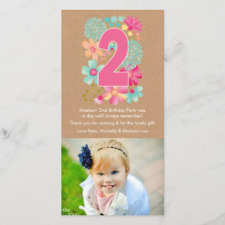 2ème carte photo de Merci du numéro 2