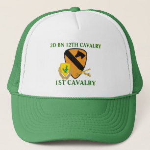 2ème CASQUETTE de CAVALERIE de 12ème CAVALERIE d