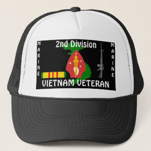 2ème Casquette marin de boule de division Vietnam
