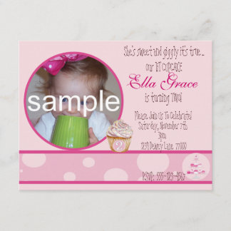 2ème Invitation d'anniversaire