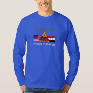 2ème T-SHIRT de DOUILLE de GUERRE de GOLFE de