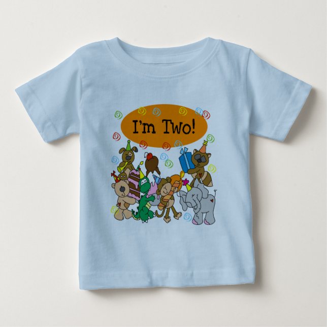 2èmes T-shirts et cadeaux d'anniversaire de (Devant)