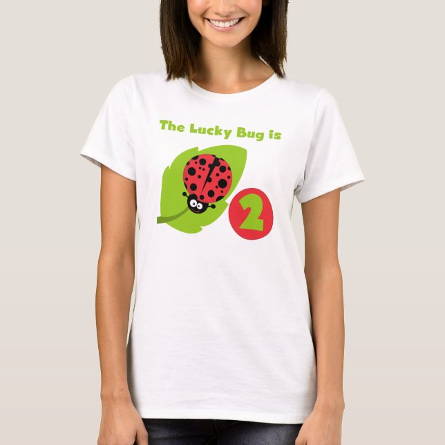 2èmes T-shirts et cadeaux d'anniversaire d'insecte (Devant)