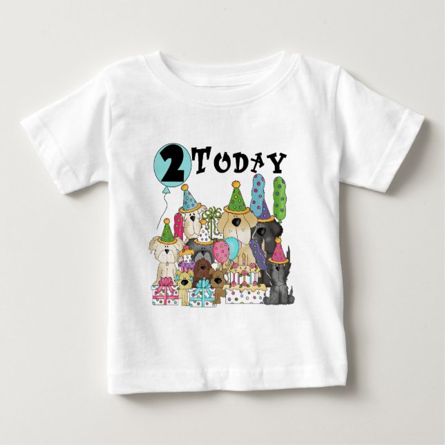 2èmes T-shirts et cadeaux de coup d'anniversaire (Devant)