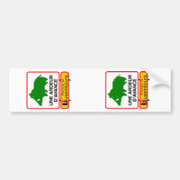 2x STICKER VOITURE ajustables (immatriculation)
