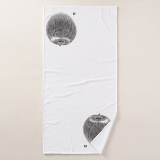 3個のりんご (Serviette de bain)