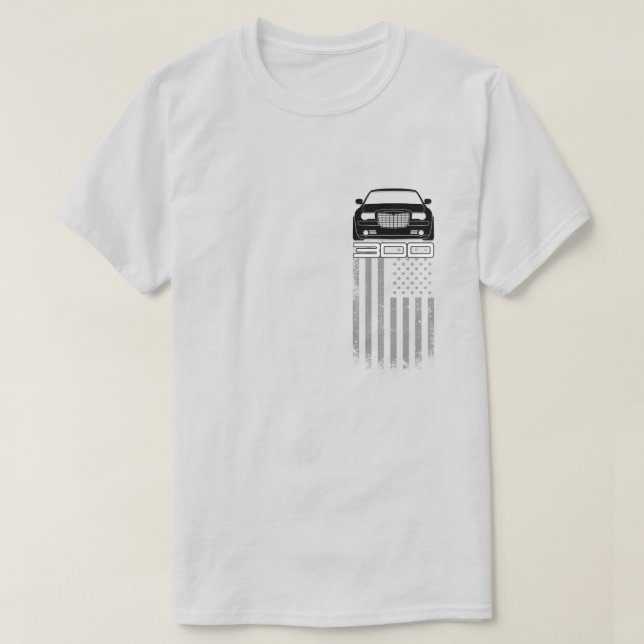 300 USA T-shirt de base homme (Design devant)