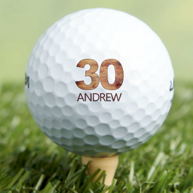 30e anniversaire balles de golf 30 ans golfer cade (Créateur téléchargé)