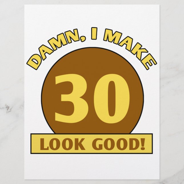 30e anniversaire Gag Cadeaux (Devant)