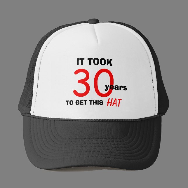 30e anniversaire Gag Cadeaux Casquette pour hommes (Créateur téléchargé)