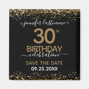 30e anniversaire Save the Date Magnet