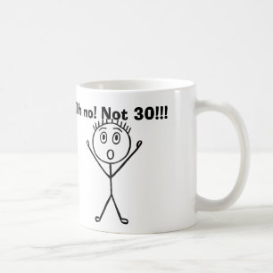 30e anniversaire tasse de café