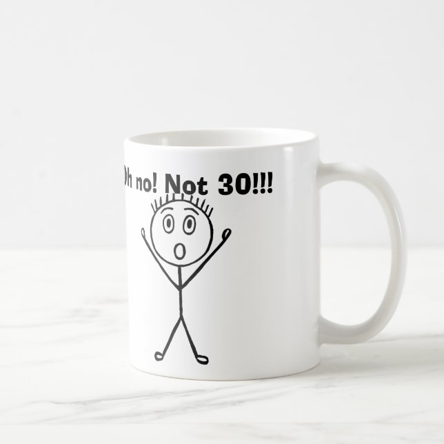 30e anniversaire tasse de café (Droite)