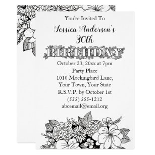 Invitations Tatouage Anniversaires Zazzle Fr