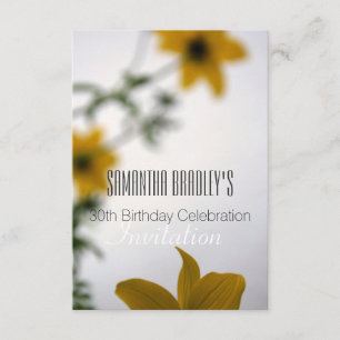 30ème Invitation florale de célébration