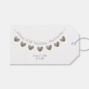 30ème Mariage Anniversaire perle étiquette cadeau