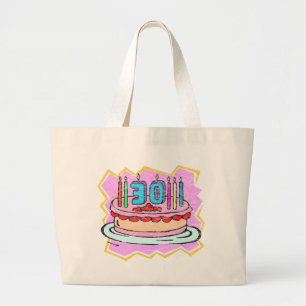 30ème Sac fourre-tout à cadeaux d'anniversaire