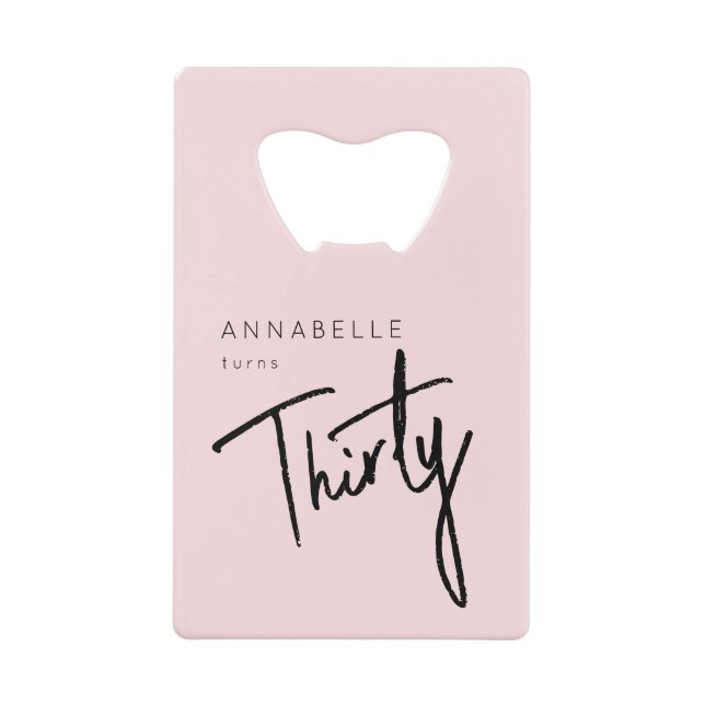 30ème Trente-trentième anniversaire moderne (Devant)