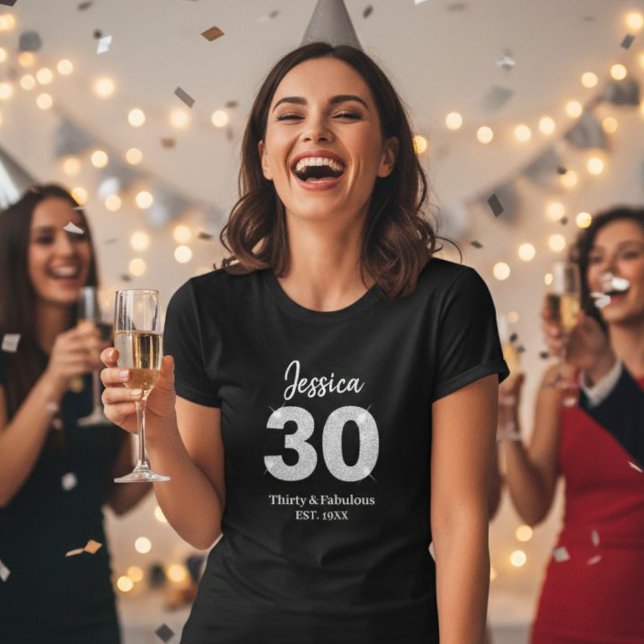 30th birthday womens tshirts thirty milestone  (Créateur téléchargé)