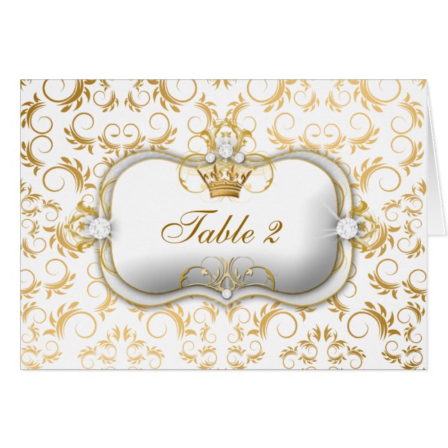 311 cartes blanches divines d'or de Tableau de (Devant Horizontal)