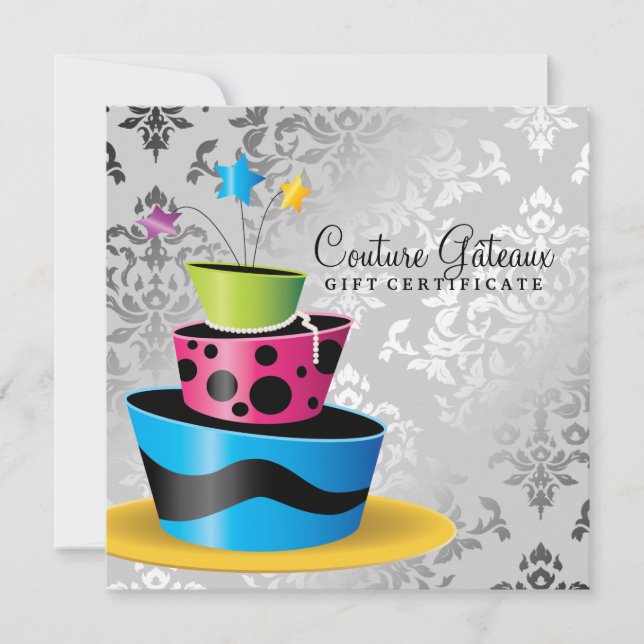 311 Couture Gâteaux Certificat cadeau Multi (Devant)