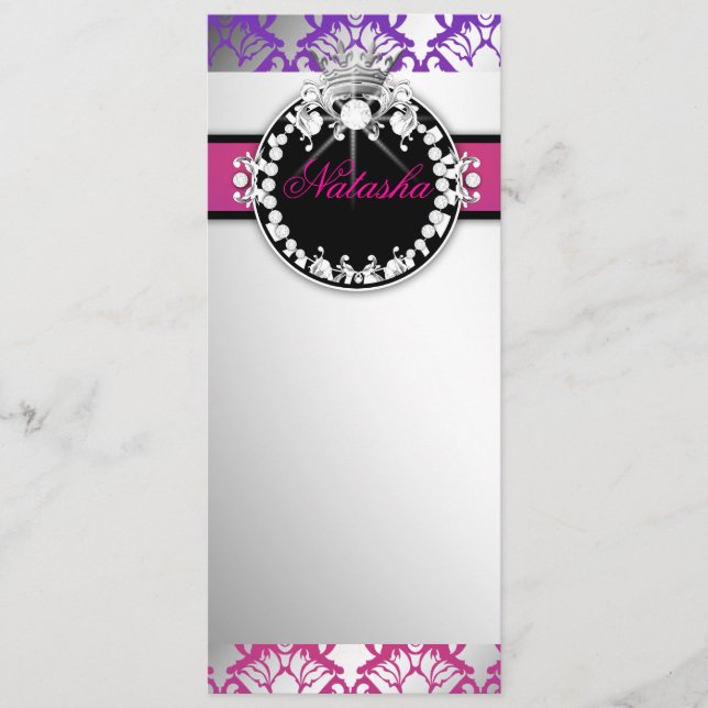311-Damask Shimmer Purple Radiance Programme (Devant)