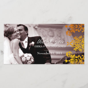 311 Dashing Damask Merci jaune orange frais