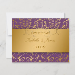 311-Golden diVine Eggplant Purple RSVP