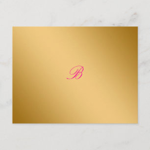 311-Golden diVine Passion Pink RSVP