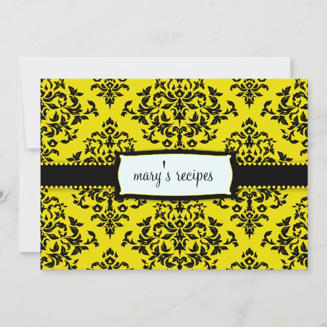 311-Icing on the Cake - Bee Recipe Card (Devant)