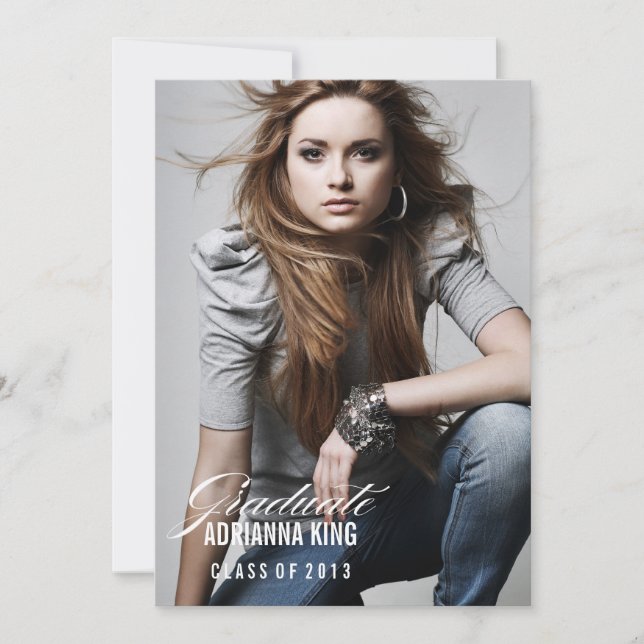 311 Invitation photo personnalisable (Devant)