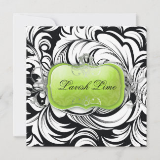 311 Lavish Lime Noir sans diamants Noir