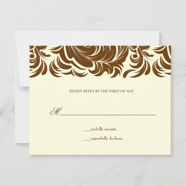 311-Lavishly Lainey Crème et Brown RSVP (Devant)