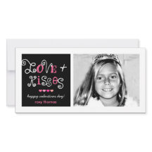 311-Love et carte géniale de Valentines de baisers