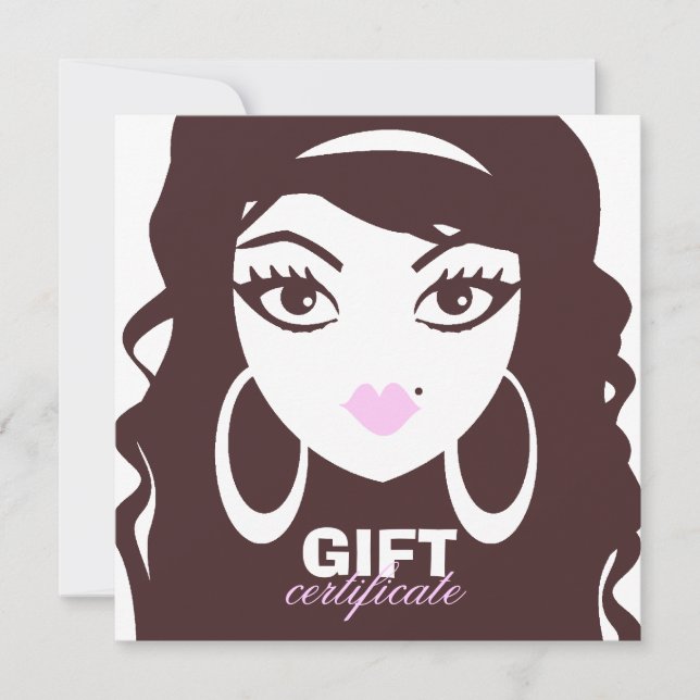 311 Luscious Lash / Cheveux Certificat cadeau (Devant)