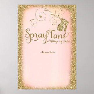 311 Parties scintillant Spray Tan Poster 11x17